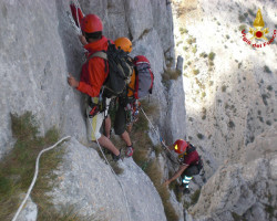 Recuperate due scalatori a Oliena