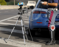 Autovelox di questo week end ecco le postazioni della Polizia Stradale