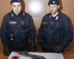 Trovata arma da guerra