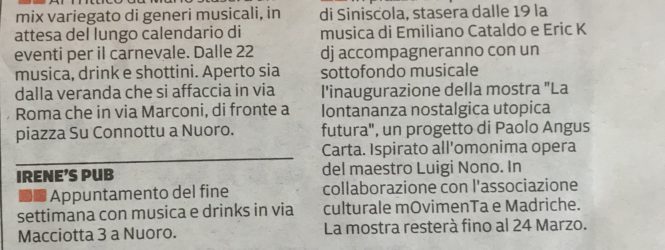 RNC MAGAZINE WEEK END (EDIZIONE 20 GENNAIO)