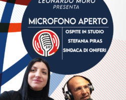 Lunedi 8 Febbraio alle ore 18.00 ospite la Sindaca di Oniferi “Stefania Piras”