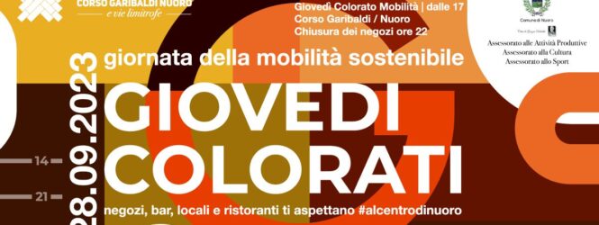 RNC IN DIRETTA LIVE DAL CORSO GARIBALDI PER I GIOVEDI COLORATI – GIOVEDI 28 SETTEMBRE